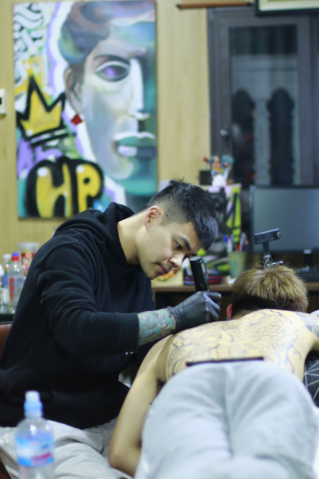 tattoo artist by tom