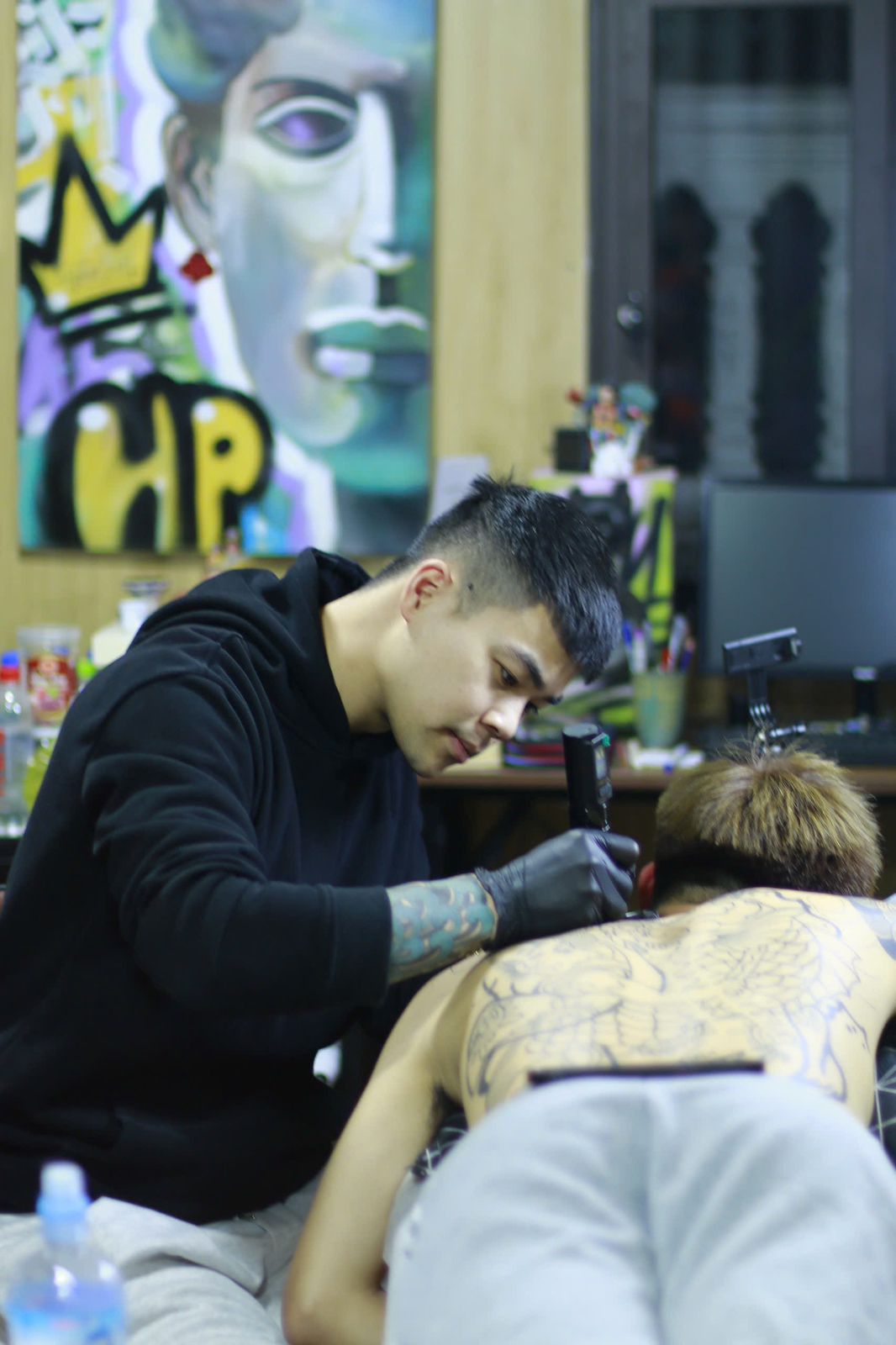 tattoo artist by tom