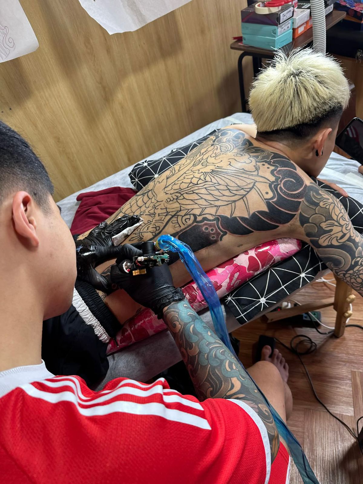 tattoo artist by tom