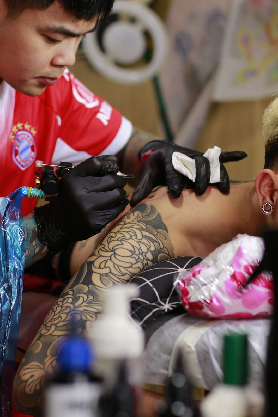 tattoo artist by tom